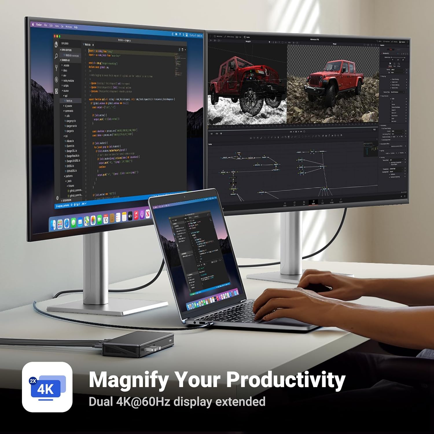 UGREEN USB C Docking Station,  - огляд і ціна Docking Station Displaylink Dual 4K
