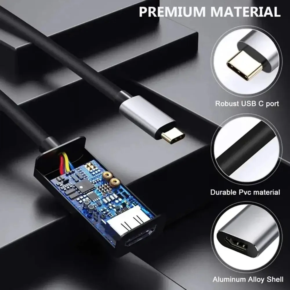 4K 60Hz  Type C to HDMI Adapte - огляд і ціна Usb C Dock Dual Hdmi 4K