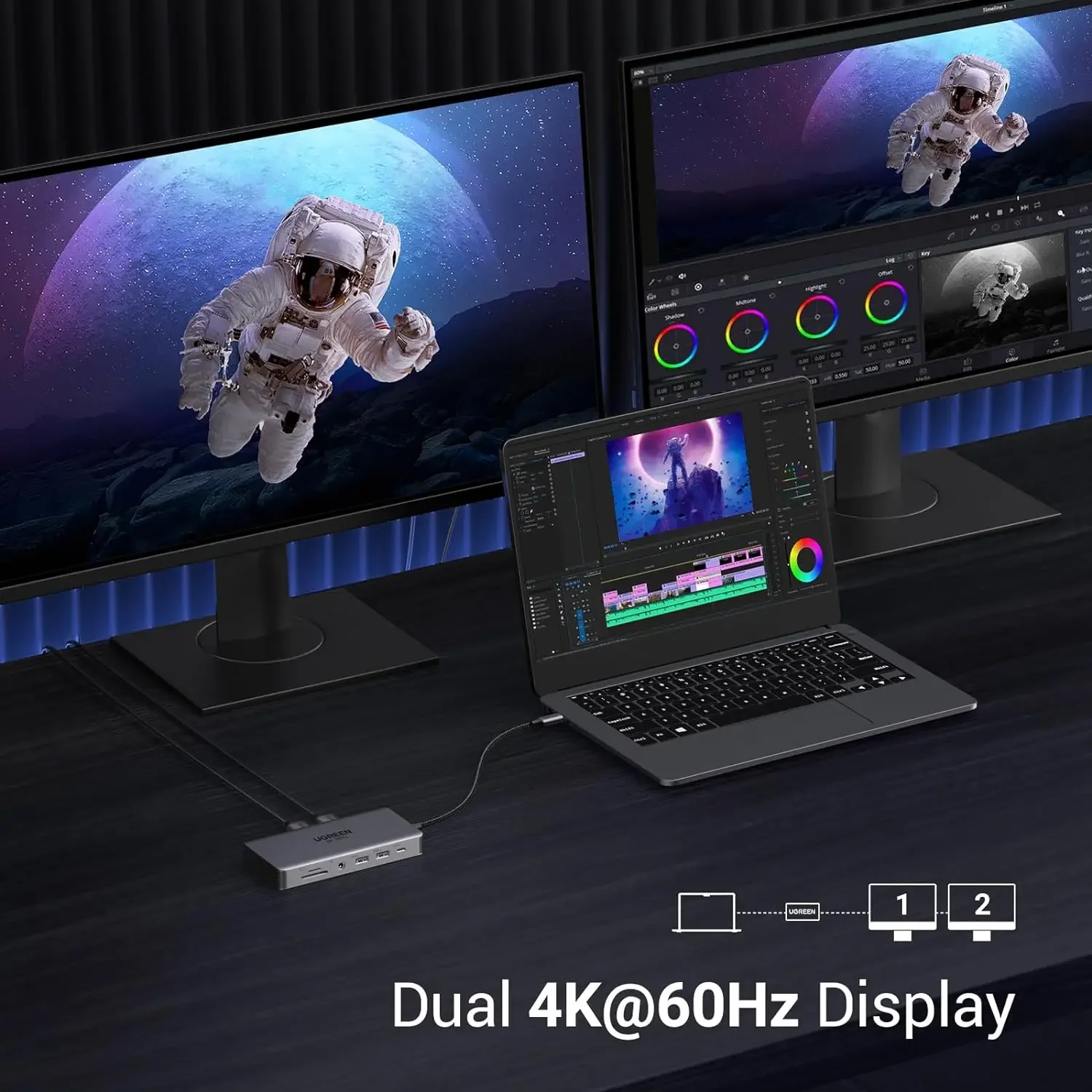 2025 hot sale UGREEN Revodok P - огляд і ціна Usb C Dock With 100W Pd