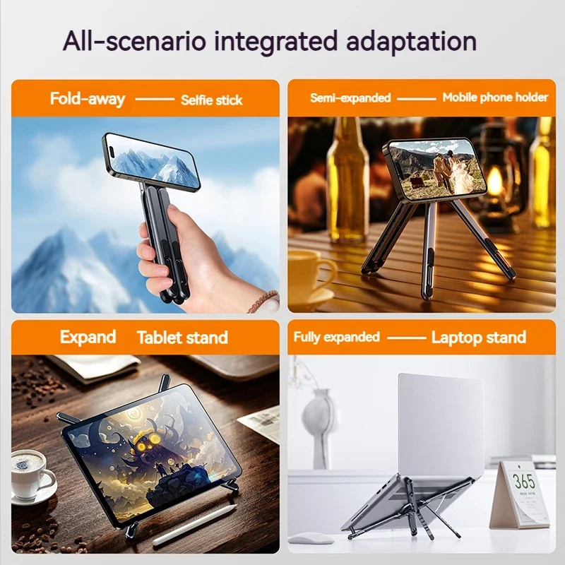 Foldable Magnetic Laptop Stand - огляд і ціна Laptop Stand Dock Aluminum