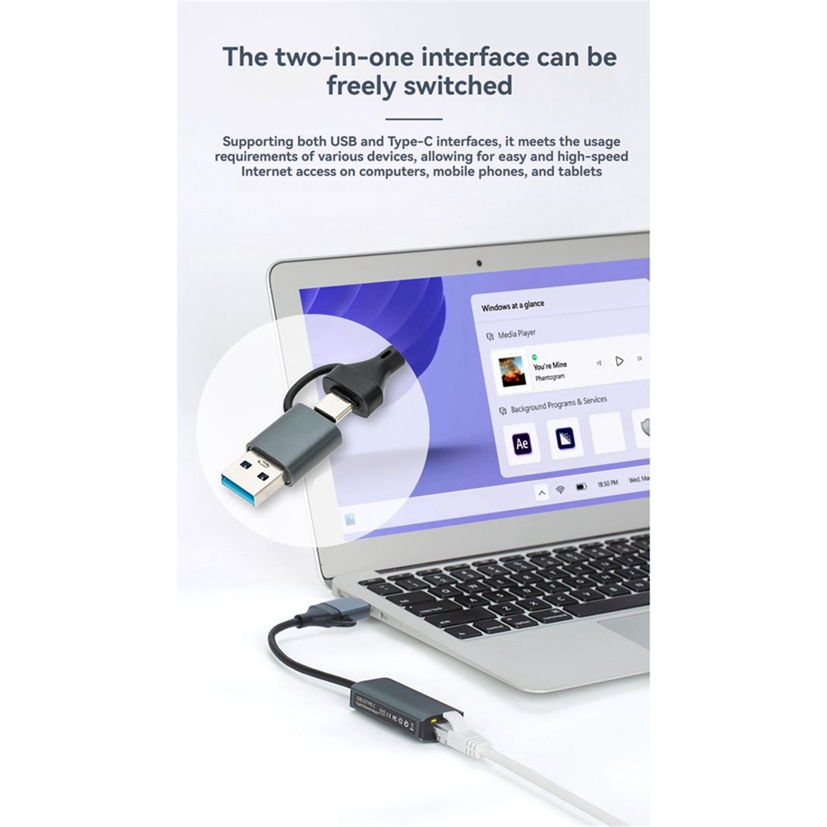 Digital Essentials 2500Mbps US - огляд і ціна Usb C Hub Ethernet 2.5G