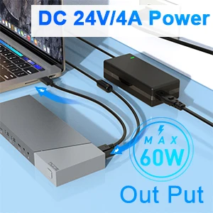10Gbps Displayport 5K 60HZ Typ - огляд і ціна Docking Station Displaylink Dual 4K