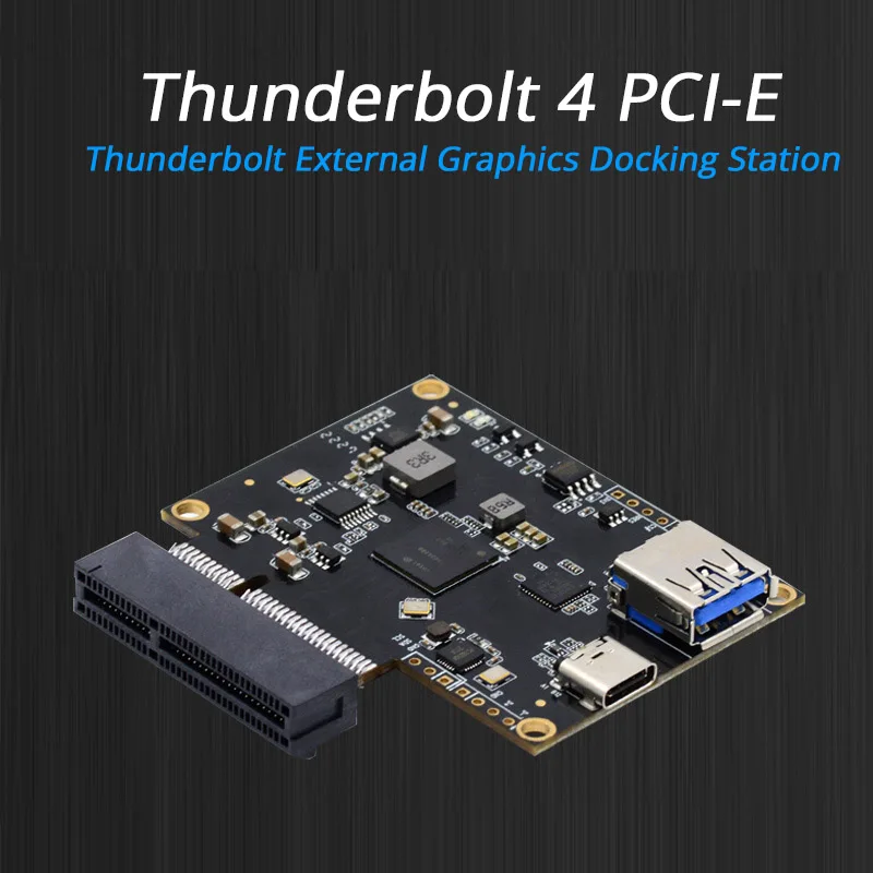 Thunderbolt 3 to PCIE4X Board  - огляд і ціна Thunderbolt Dock 3 Display